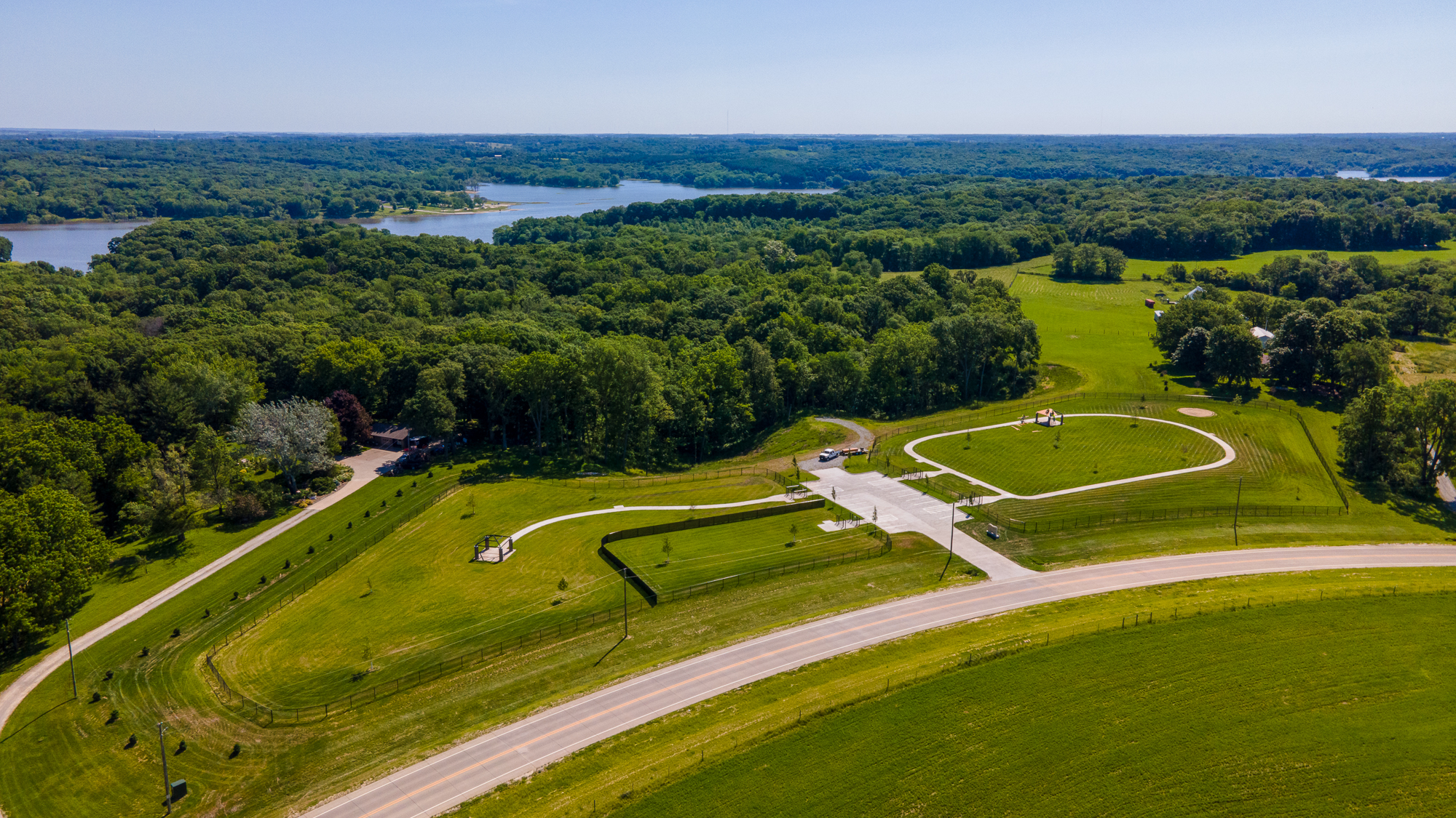 Red Fern Dog Park - Drone Overhead (June 2020)-7