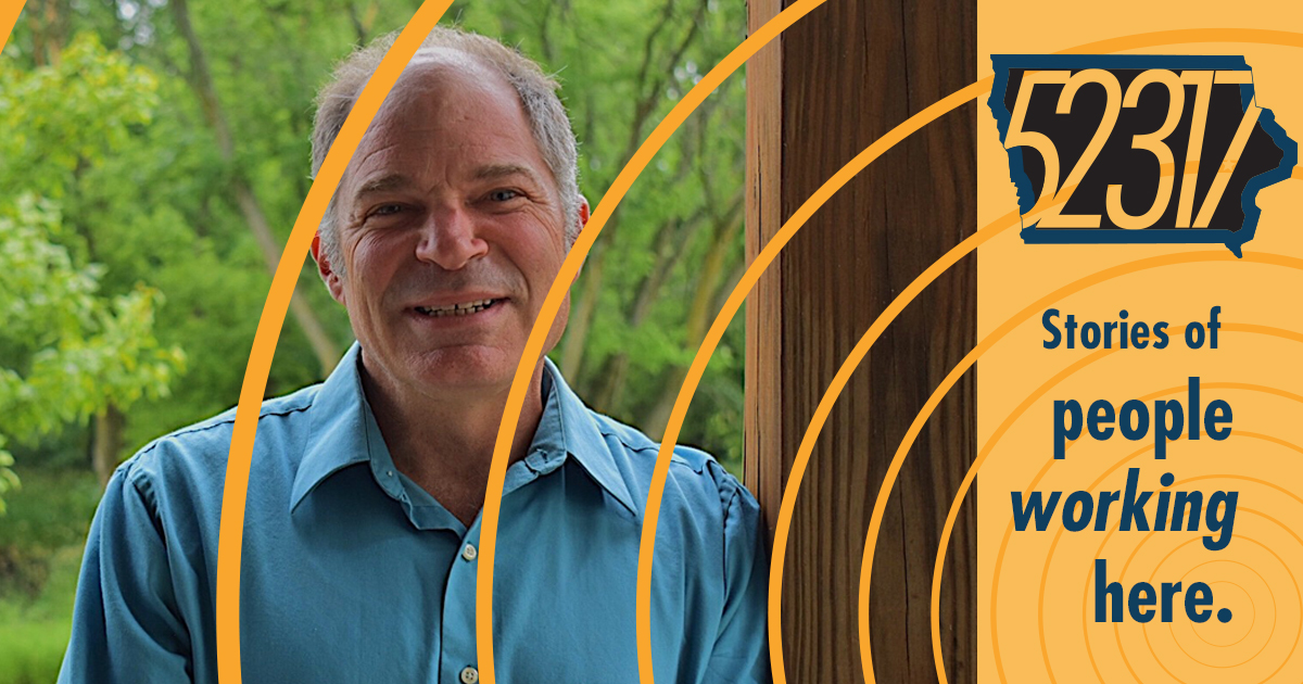 A photograph of author/publisher Steve Semken