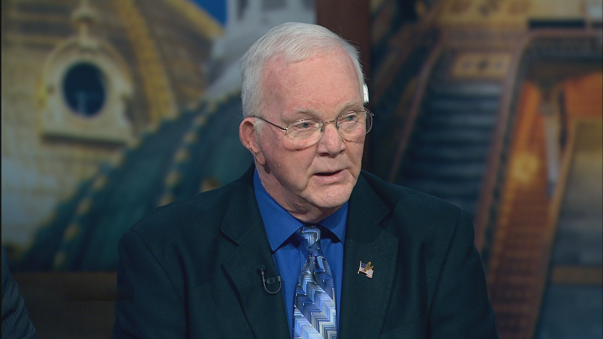 North Liberty Mayor Terry Donahue appears on Iowa PBS.