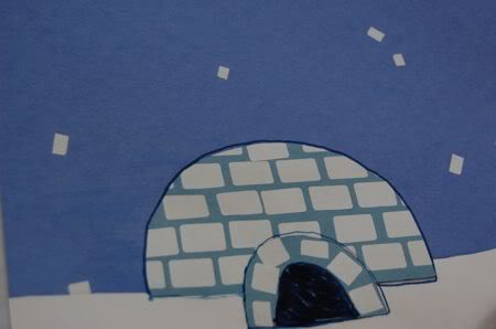 how to make an igloo craft