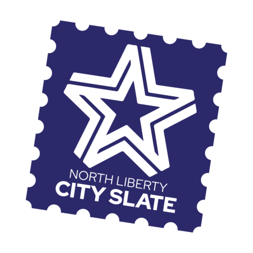 North Liberty City Slate Logo