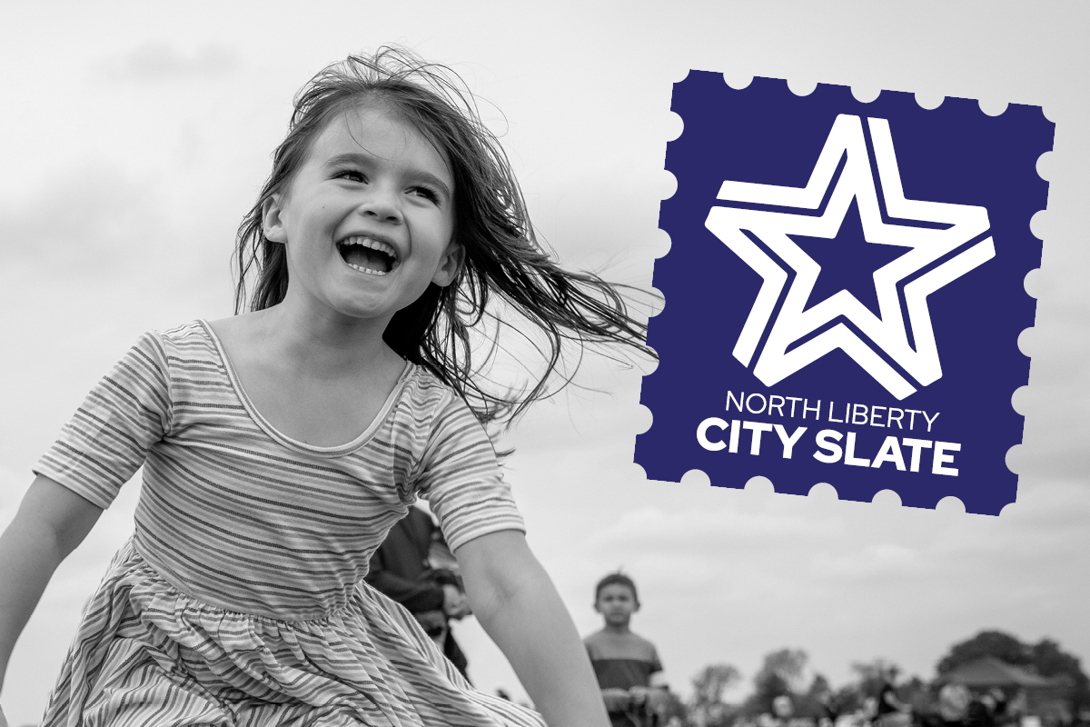 Young Girl with City Slate Logo