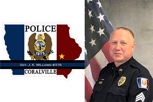 sergeant john williams of the coralville police department