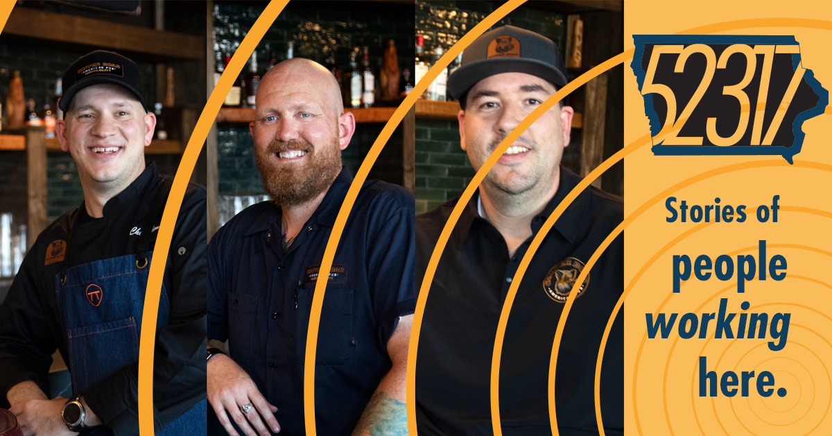 three owner partners of copper boar