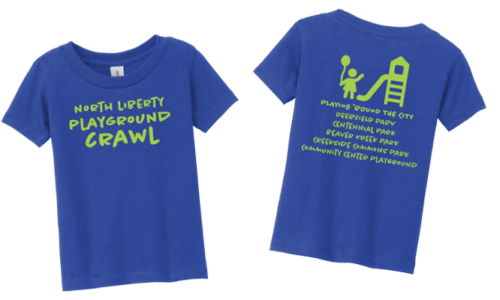 2023 Playground Crawl T-shirts