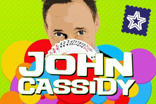 A promotional photo for performer John Cassidy